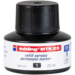 Edding MTK 25 recharge de marqueur Noir 25 ml 1 pièce(s)