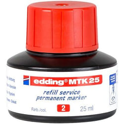 Edding MTK 25 recharge de marqueur Rouge 25 ml 1 pièce(s)