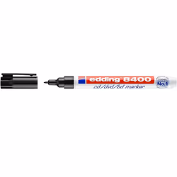 Edding 8400, Noir, Pointe ogive, Noir, Rouge, Blanc, 0,5 mm, 1 mm, Encre à base d'eau