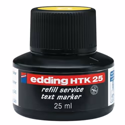 Edding HTK 25, Jaune, Noir, 25 ml, edding 24, 340, 345, 1 pièce(s)