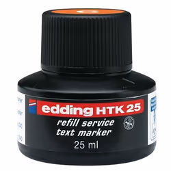 Edding HTK 25, Orange, Noir, 25 ml, edding 24, 340, 345, 1 pièce(s)