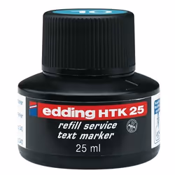 Edding HTK 25, Bleu clair, Noir, 25 ml, edding 24, 340, 345