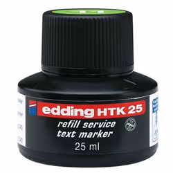 Edding HTK 25, Vert clair, Noir, 25 ml, edding 24, 340, 345, 1 pièce(s)
