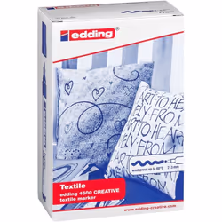 Edding E-4500999 marqueur 10 pièce(s) Pointe ogive Multicolore
