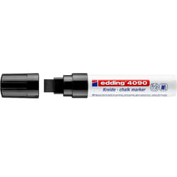 Edding 4090 marqueur à craie liquie Ciseau Noir 1 pièce(s)