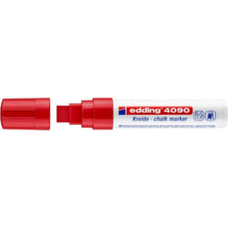 Edding 4090 marqueur à craie liquie Ciseau Rouge 1 pièce(s)