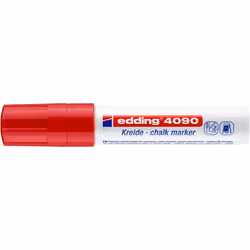 Edding 4090 marqueur à craie liquie Ciseau Rouge 1 pièce(s)
