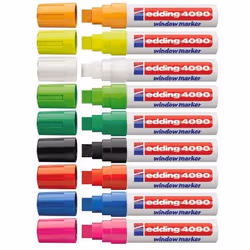 Edding 4090, Marron, Blanc, Plastique, 4 mm, 1,5 cm