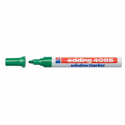 Edding 4095, 10 pièce(s), Vert, 3 an(s), Bloc, Vert, Blanc, Plastique