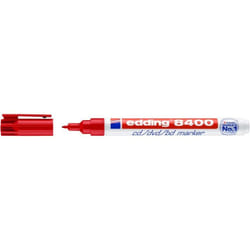 Edding 8400 marqueur indélébile Pointe ogive Rouge 1 pièce(s)