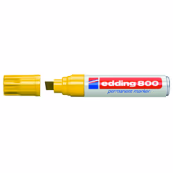 Edding 800 Permanent Marker Yellow, Jaune