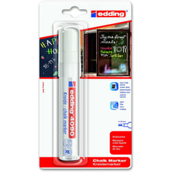 Edding 4090 marqueur à craie liquie Ciseau Blanc 1 pièce(s)