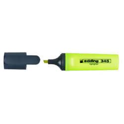 Edding 345 Highlighter Yellow (10), Jaune