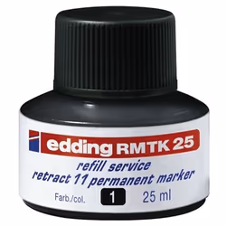 Edding RMTK 25, Noir, Multicolore, 25 ml, Edding retract 11, 1 pièce(s)
