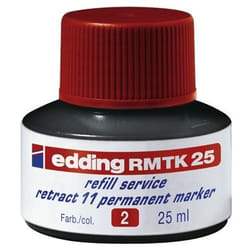 Edding RMTK 25 recharge de marqueur Rouge 25 ml 1 pièce(s)
