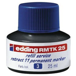 Edding RMTK 25 recharge de marqueur Bleu 25 ml 1 pièce(s)