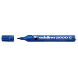Edding 4-2000C 003 marqueur indélébile Pointe biseautée Bleu 10 pièce(s)