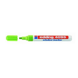 Edding 4095 marqueur à craie liquie Ciseau Vert 10 pièce(s)