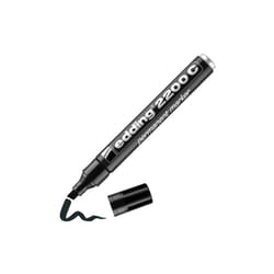 EDDING - Marqueur permanent noir blister de 1