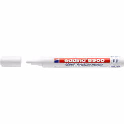 Edding 8900, 1 pièce(s), Pointe ogive, Blanc, Plastique, Rond, 1,5 mm