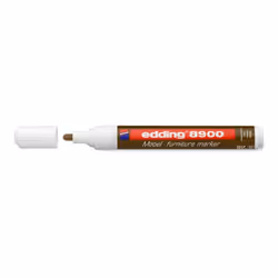 Edding 8900, 1 pièce(s), Marron, Fibre tip, Marron, Blanc, Plastique, Rond