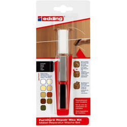 Edding - Cire de réparation pour meubles 8901 noir, blister de 3