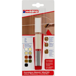 Edding - 8901 4-8901-1-4049 Kit de cire de réparation pour meubles blanc