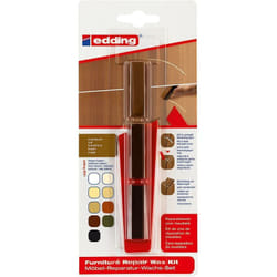 Cire de réparation pour meubles 8901 noyer, blister de 3