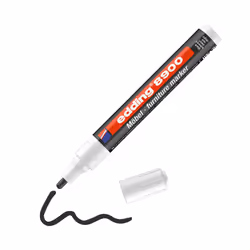 Edding 8900, Noir, Pointe ronde, Plastique, Wood/laminate, 1,5 mm, 2 mm