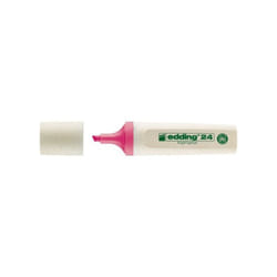 Edding 24 EcoLine marqueur 1 pièce(s) Pointe biseautée Rose