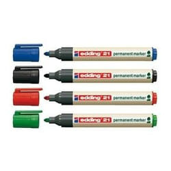 Edding EcoLine 21 marqueur indélébile Rouge 10 pièce(s)