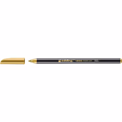 Edding 4-1200053, Fin, 1 couleurs, Or, Pointe ogive, 1 mm, 1 mm