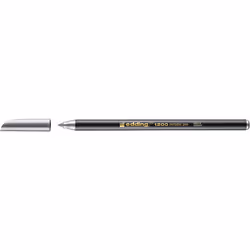 Edding 4-1200054, Fin, 1 couleurs, Argent, Pointe ogive, 1 mm, 1 mm