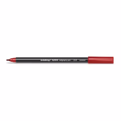 Edding 1255, Noir, Rouge, 2 mm
