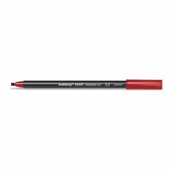 Edding e1255-35, Noir, Rouge, 3,5 mm