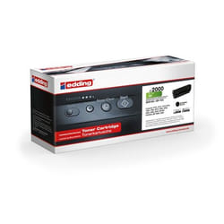 Edding EDD-2000 Cartouche de toner 1 pièce(s) Compatible Noir