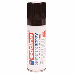 Edding Permanent Spray, 200 ml, Noir, Gloss, Bombe aérosol