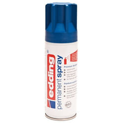 Edding Permanent Spray peinture acrylique 200 ml Bleu Bombe aérosol