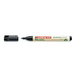 Edding 25 EcoLine marqueur indélébile Pointe ogive Noir
