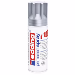 Edding permanent spray 5200, 200 ml, zilver mat, 0,2 L