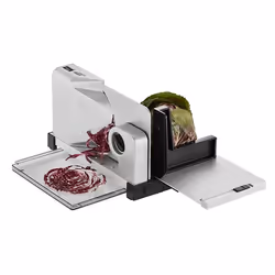 Ritter Allesschneider Icaro 5, Electrique, 1,4 cm, Noir, Argent, Métal, 17 cm, VDE / GS, Schutzklasse 2, CE