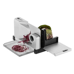 Ritter Allesschneider Icaro 5 trancheuse Electrique 65 W Noir, Argent Métal