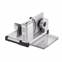 Ritter Allesschneider Icaro 5 trancheuse Electrique 65 W Noir, Argent Métal