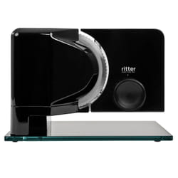 Ritter 528.041 trancheuse Electrique 65 W Noir Verre, Métal