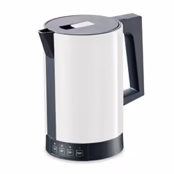 Ritter fontana5, 1,1 L, 2800 W, Blanc, Acrylique, Verre, Thermostat réglable, Indicateur de niveau d'eau