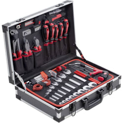 Meister Werkzeuge - Mallette à outils équipée WU8971460 universelle 121 pièces (l x l x h) 460 x 320 x 140 mm