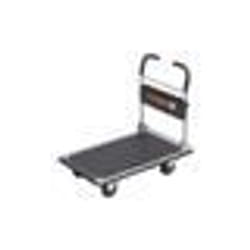 Meister Werkzeuge 8985630 Chariot plateforme pliable avec espace de rangement acier Charge max: 300 kg