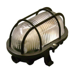 Müller-Licht Oval Luminaire pour pièces humides E27 noir