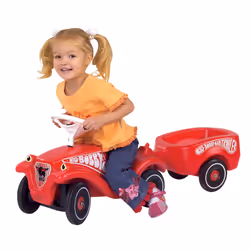 Smoby Big Remorque Rouge Bobby Car