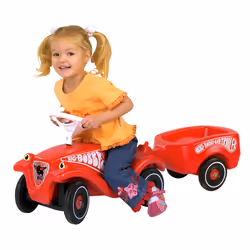 Smoby Big Remorque Rouge Bobby Car - Vue supplémentaire 4